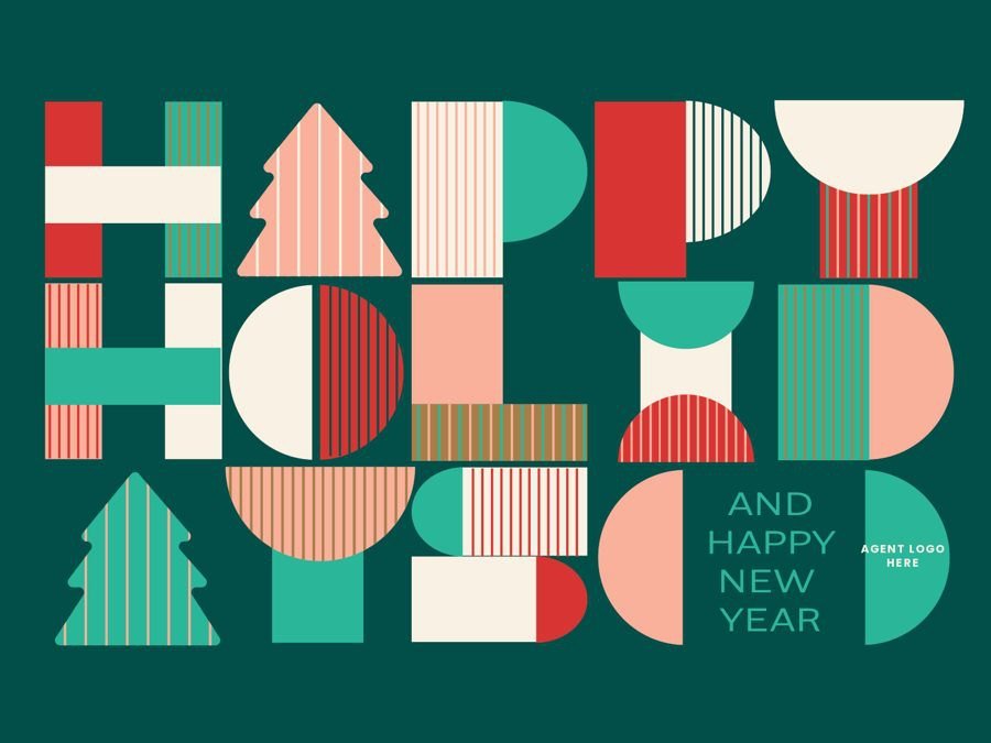 Happy Holidays card
