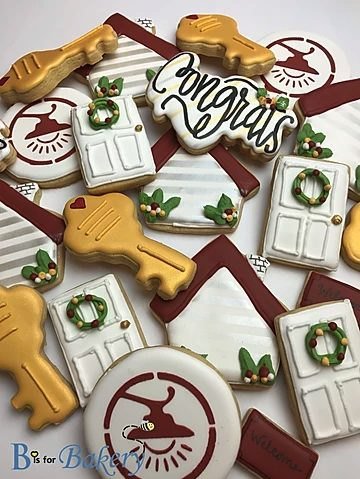 Custom branded cookies
